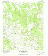 Download a high-resolution, GPS-compatible USGS topo map for Calvary, TX (1960 edition)
