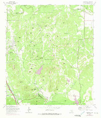 preview thumbnail of historical topo map of Bexar County, TX in 1965