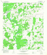 Download a high-resolution, GPS-compatible USGS topo map for Canary, TX (1968 edition)