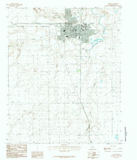 Download a high-resolution, GPS-compatible USGS topo map for Canyon, TX (1984 edition)