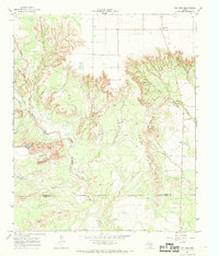Download a high-resolution, GPS-compatible USGS topo map for Cap Rock, TX (1968 edition)