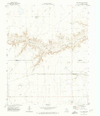 preview thumbnail of historical topo map of Sherman County, TX in 1972
