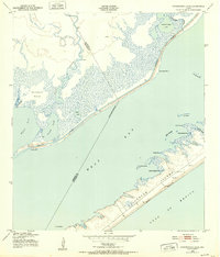 Download a high-resolution, GPS-compatible USGS topo map for Carancahua Lake, TX (1952 edition)