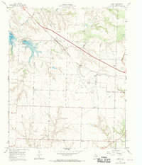 Download a high-resolution, GPS-compatible USGS topo map for Carey, TX (1970 edition)