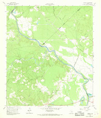 Download a high-resolution, GPS-compatible USGS topo map for Carlisle, TX (1968 edition)