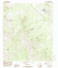 Download a high-resolution, GPS-compatible USGS topo map for Carlsbad, TX (1984 edition)