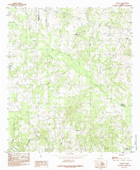 Download a high-resolution, GPS-compatible USGS topo map for Carroll, TX (1984 edition)