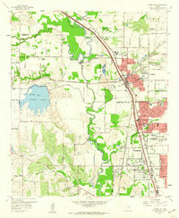 Download a high-resolution, GPS-compatible USGS topo map for Carrollton, TX (1960 edition)