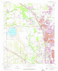 Download a high-resolution, GPS-compatible USGS topo map for Carrollton, TX (1974 edition)