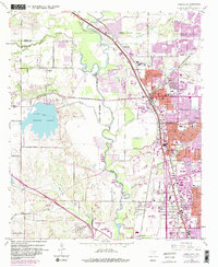 Download a high-resolution, GPS-compatible USGS topo map for Carrollton, TX (1982 edition)