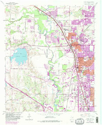 preview thumbnail of historical topo map of Carrollton, TX in 1959