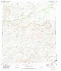 Download a high-resolution, GPS-compatible USGS topo map for Casa Piedra, TX (1983 edition)