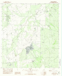 Download a high-resolution, GPS-compatible USGS topo map for Catarina, TX (1982 edition)