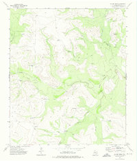 preview thumbnail of historical topo map of Irion County, TX in 1973