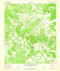 preview thumbnail of historical topo map of Gillespie County, TX in 1961