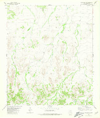 Download a high-resolution, GPS-compatible USGS topo map for Cave Mesa SE, TX (1981 edition)