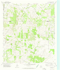 preview thumbnail of historical topo map of Schleicher County, TX in 1972