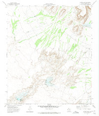 Download a high-resolution, GPS-compatible USGS topo map for Cavett Lake, TX (1974 edition)