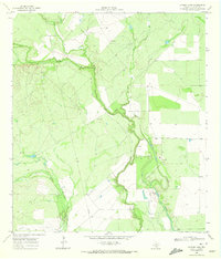 Download a high-resolution, GPS-compatible USGS topo map for Cayman Lake, TX (1972 edition)