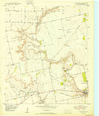 1950 Map of Cedar Bend