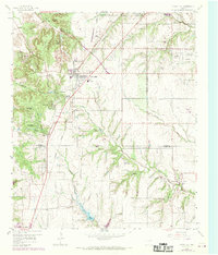 Download a high-resolution, GPS-compatible USGS topo map for Cedar Hill, TX (1969 edition)