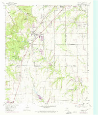 Download a high-resolution, GPS-compatible USGS topo map for Cedar Hill, TX (1974 edition)