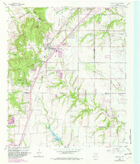 Download a high-resolution, GPS-compatible USGS topo map for Cedar Hill, TX (1982 edition)
