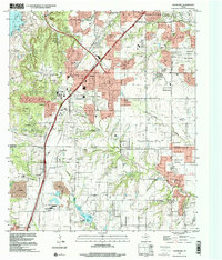 Download a high-resolution, GPS-compatible USGS topo map for Cedar Hill, TX (2001 edition)