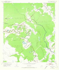 Download a high-resolution, GPS-compatible USGS topo map for Cedar Lane, TX (1973 edition)