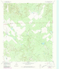 Download a high-resolution, GPS-compatible USGS topo map for Cedar Mountain, TX (1981 edition)