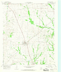 Download a high-resolution, GPS-compatible USGS topo map for Celeste, TX (1968 edition)