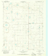 1965 Map of Center Plains School, 1968 Print