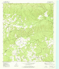 1950 Map of Centralia, 1977 Print