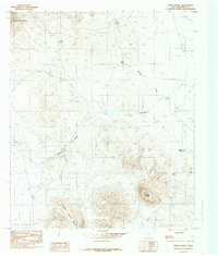 Download a high-resolution, GPS-compatible USGS topo map for Cerro Diablo, TX (1985 edition)