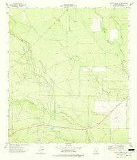 Download a high-resolution, GPS-compatible USGS topo map for Chacon Creek NW, TX (1977 edition)