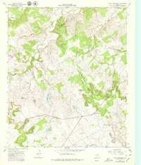 Download a high-resolution, GPS-compatible USGS topo map for Chalk Mountain, TX (1979 edition)