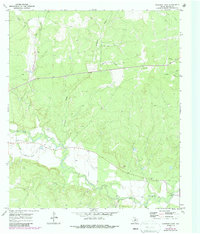 Download a high-resolution, GPS-compatible USGS topo map for Chapman Draw, TX (1987 edition)