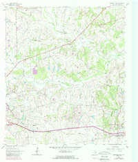 Download a high-resolution, GPS-compatible USGS topo map for Chappell Hill, TX (1989 edition)