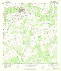 Download a high-resolution, GPS-compatible USGS topo map for Charlotte, TX (1971 edition)