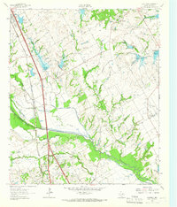 Download a high-resolution, GPS-compatible USGS topo map for Chatfield, TX (1966 edition)