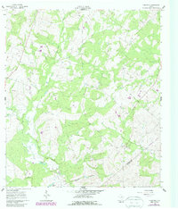 preview thumbnail of historical topo map of Gonzales County, TX in 1960