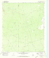 preview thumbnail of historical topo map of Winkler County, TX in 1970