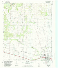 Download a high-resolution, GPS-compatible USGS topo map for Chillicothe, TX (1985 edition)