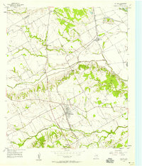 Download a high-resolution, GPS-compatible USGS topo map for Chilton, TX (1958 edition)
