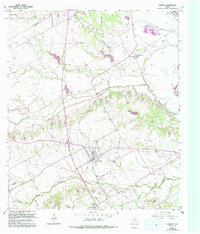 Download a high-resolution, GPS-compatible USGS topo map for Chilton, TX (1993 edition)