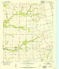 preview thumbnail of historical topo map of Scurry County, TX in 1952