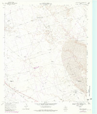1968 Map of Winkler County, TX, 1981 Print