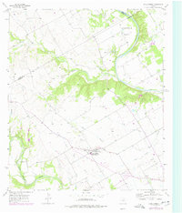 Download a high-resolution, GPS-compatible USGS topo map for China Springs, TX (1977 edition)