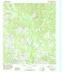 Download a high-resolution, GPS-compatible USGS topo map for Chireno North, TX (1985 edition)