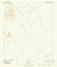 preview thumbnail of historical topo map of Culberson County, TX in 1978
